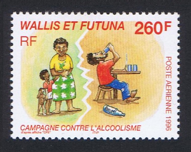 Wallis and Futuna Campaign Against Alcohol Abuse 1996 MNH SG#689 Sc#C193