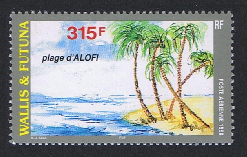 Wallis and Futuna Alofi Beach 1998 MNH SG#719 Sc#C201