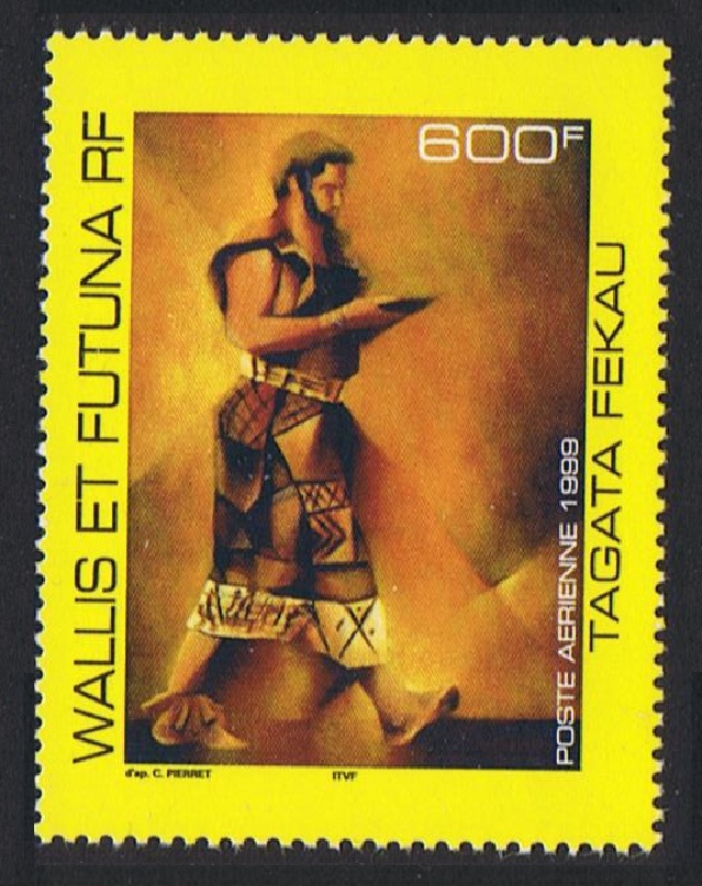 Wallis and Futuna &#39;Carrying Kava&#39; by C Pierret 1999 MNH SG#735 Sc#C206