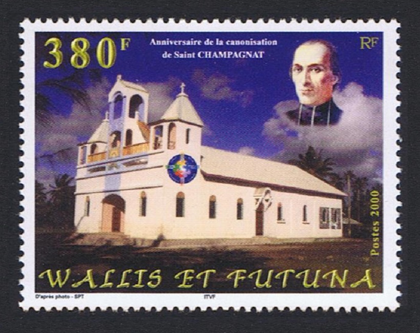 Wallis and Futuna Canonisation of Marcellin Champagnat 2000 MNH SG#770 Sc#534