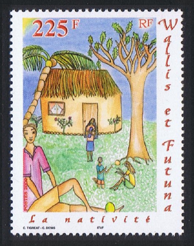 Wallis and Futuna Christmas 2000 MNH SG#772 Sc#536