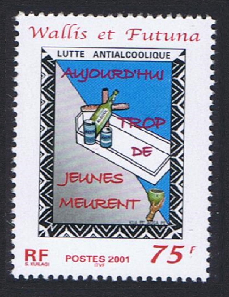 Wallis and Futuna Campaign against Alcoholism 2001 MNH SG#774 Sc#538