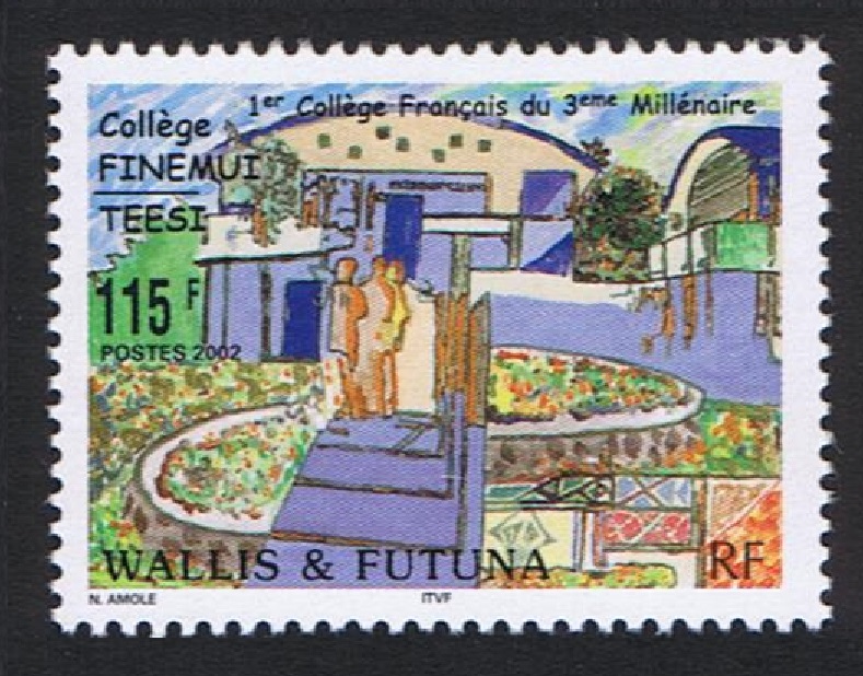 Wallis and Futuna Inauguration of Finemui College 2002 MNH SG#794 Sc#548