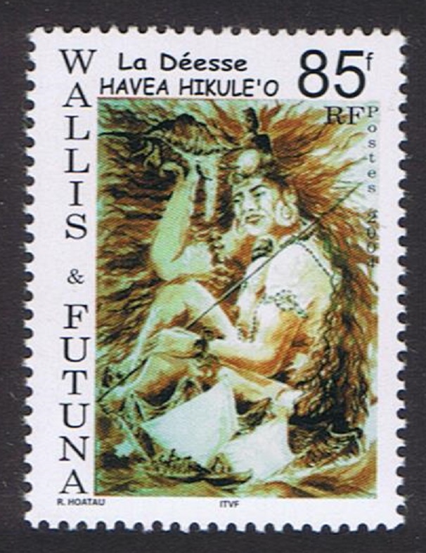 Wallis and Futuna The Goddess Havea Hikule&#39;o 2004 MNH SG#845 Sc#580