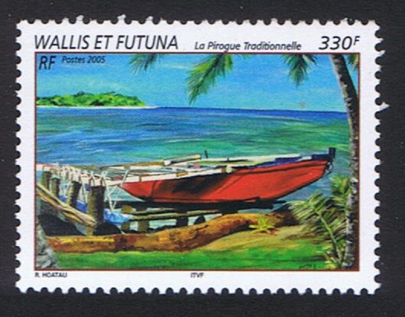 Wallis and Futuna Traditional pirogue 2005 MNH SG#866 Sc#599