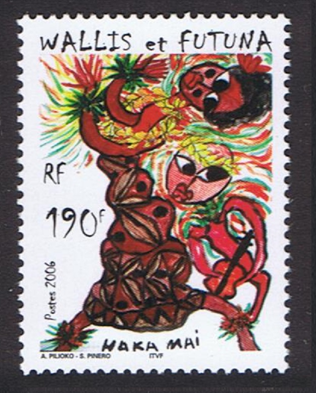 Wallis and Futuna Haka Mai - Traditional Dancer 2006 MNH SG#889 Sc#617