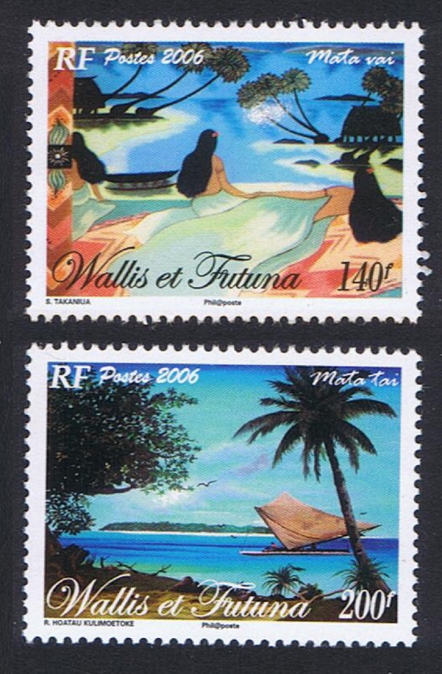 Wallis and Futuna Mata Vai 2v 2006 MNH SG#893-894