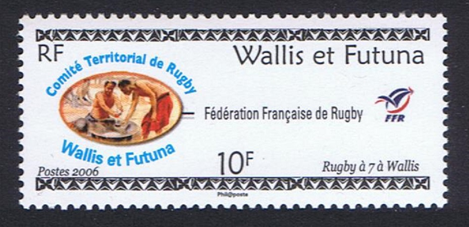 Wallis and Futuna Logo of Rugby League 2006 MNH SG#899