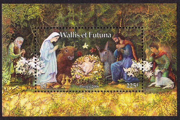 Wallis and Futuna Christmas MS 2006 MNH SG#MS907