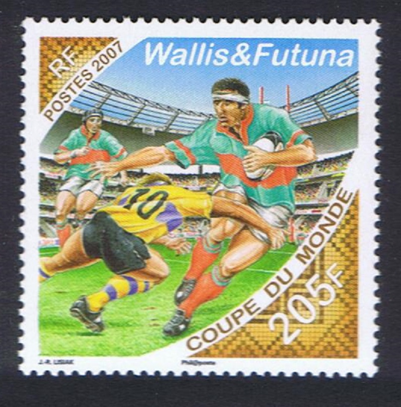 Wallis and Futuna Rugby World Cup Championship 2007 MNH SG#924