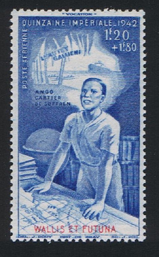 Wallis and Futuna Colonial Education Fund 1942 MNH Sc#CB3