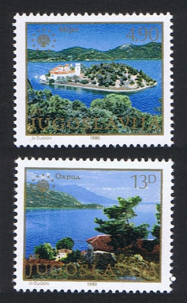 Yugoslavia National Parks 2v 1980 MNH SG#1943-1944 Sc#1496-1497