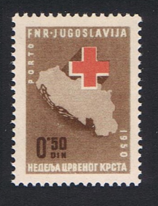 Yugoslavia Red Cross 1950 MNH SG#D665 Sc#RAJ5