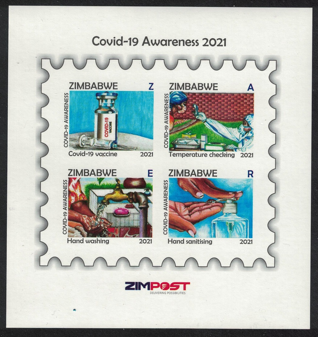 Zimbabwe COVID Awareness MS 2021 MNH